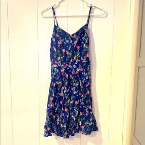 Blue Floral Dress